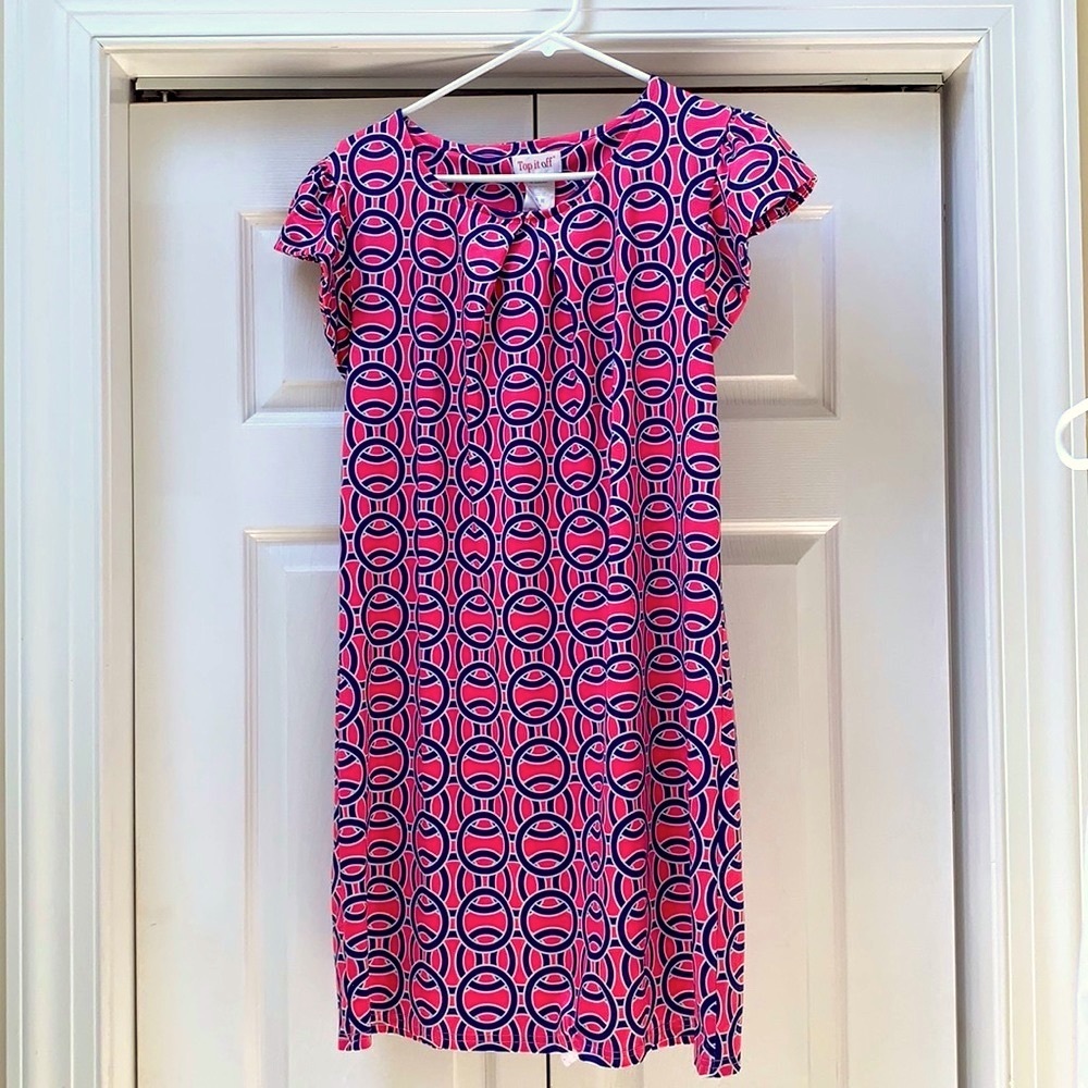 Dress - Top it Off - Geometric design-Size Medium